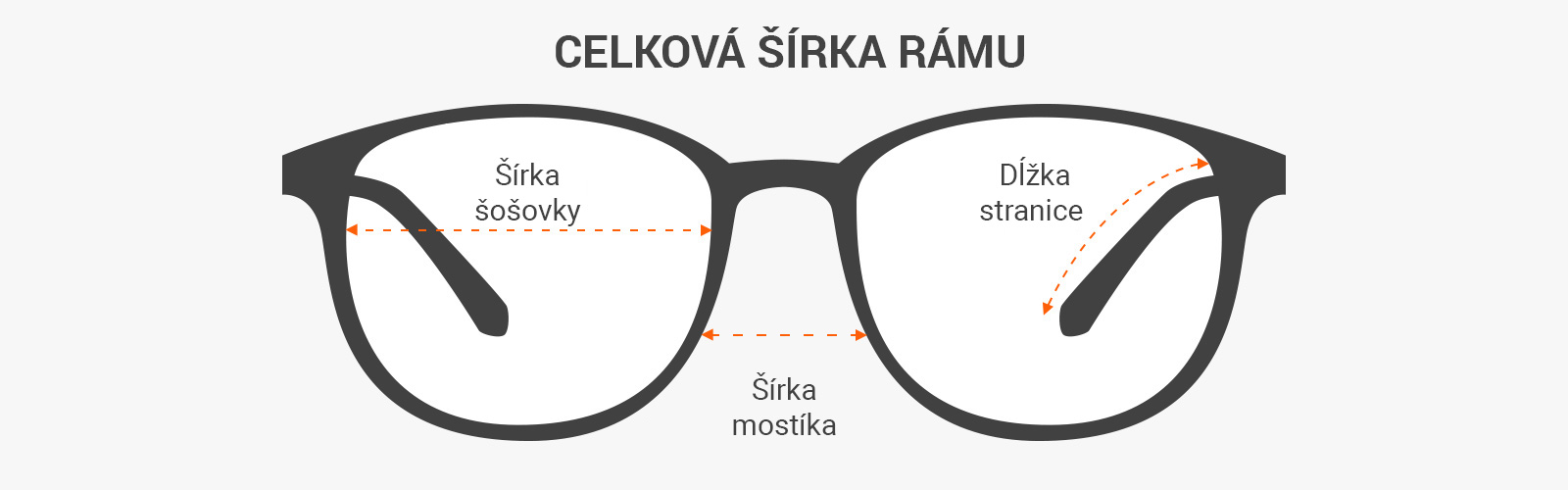 Ako rozumieť rozmerom okuliarov - čo je veľkosť očnice, mostíka a straníc