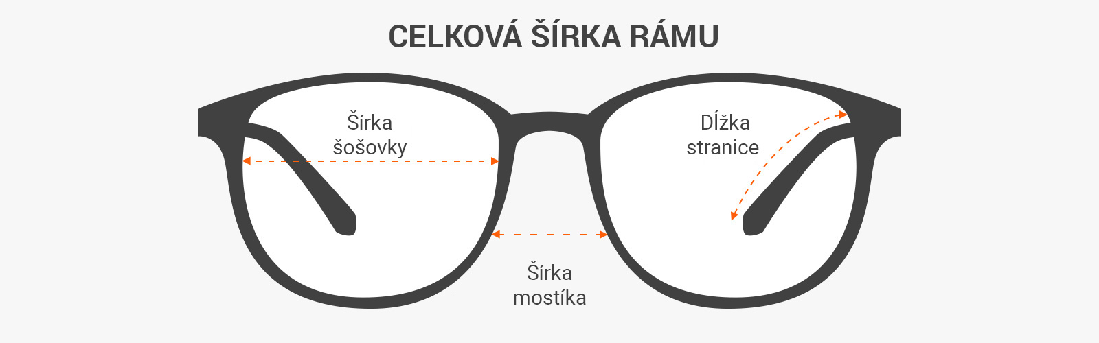 Ako rozumieť rozmerom okuliarov - čo je veľkosť očnice, mostíka a straníc