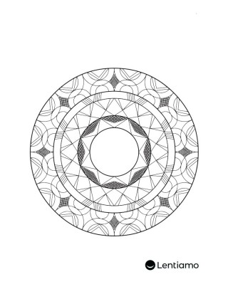 Antistress Malbuch Lentiamo (bonus)