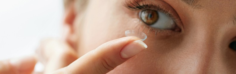 Kontaktlinsen-Pflege