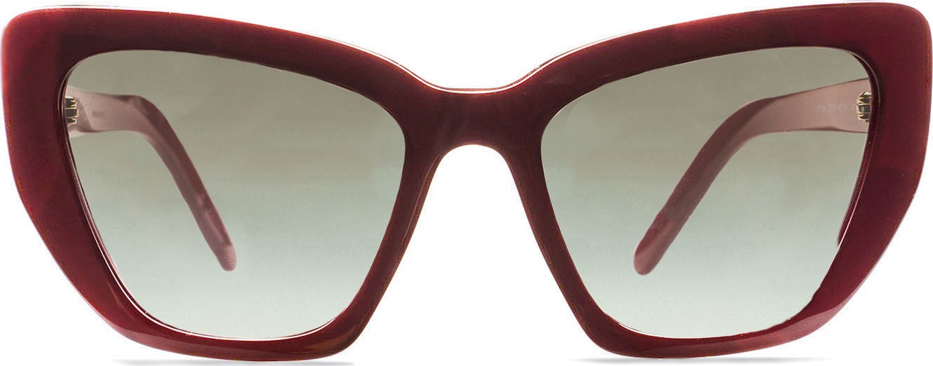 Prada red cat eye sunglasses online