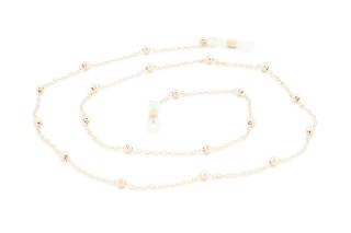 Brillenkette Rose gold