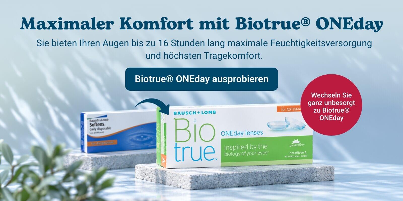 Biotrue ONEday for Astigmatism (30 Linsen)