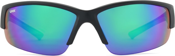 Uvex Sportstyle 215 Black M. Green/Mir. Green S5306172716